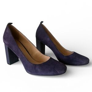 FRANCO SARTO Ingall Pumps, Purple Suede